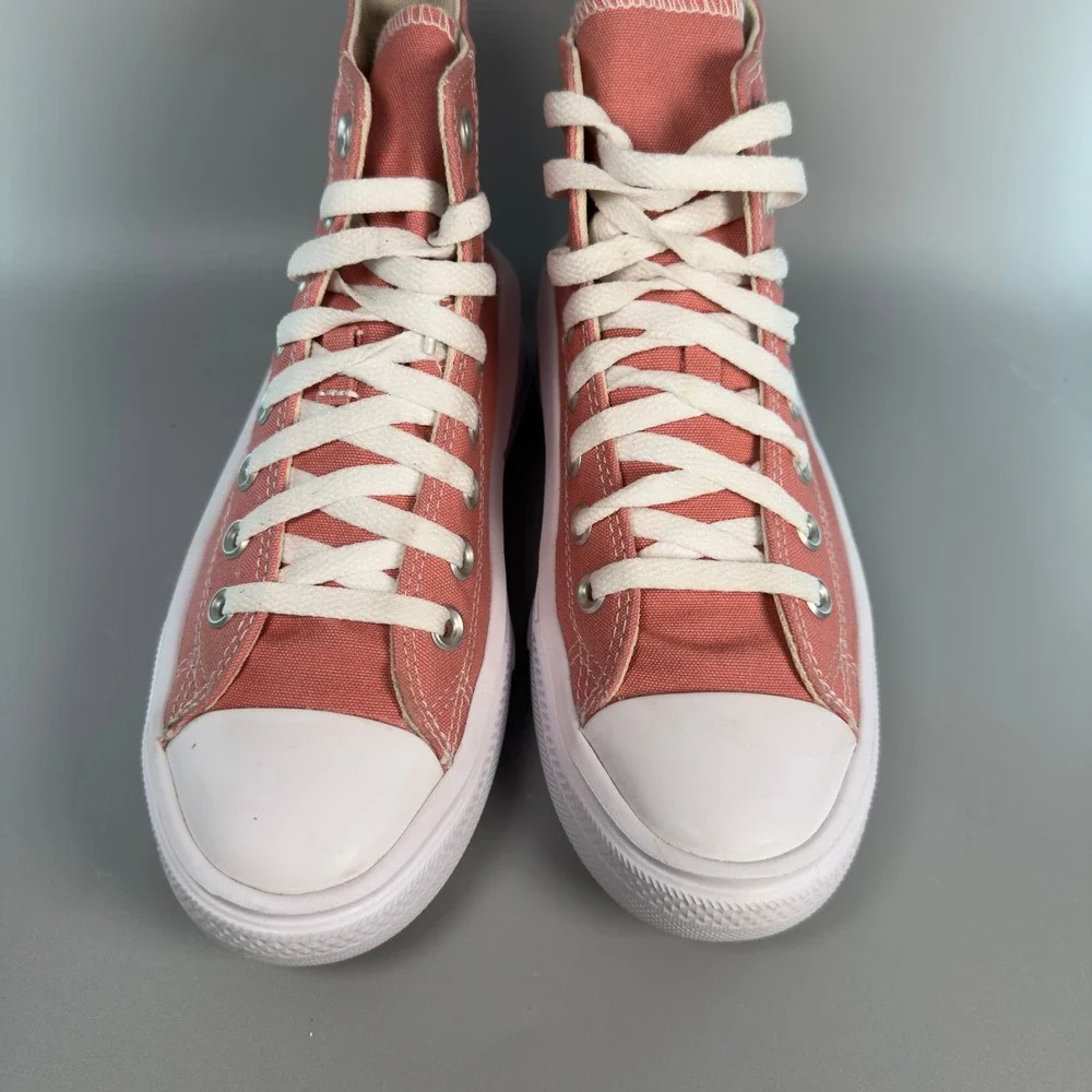 Converse Chuck Taylor All Star Move Platform Women 6 Hi Top Sneaker Pink Lace Up
